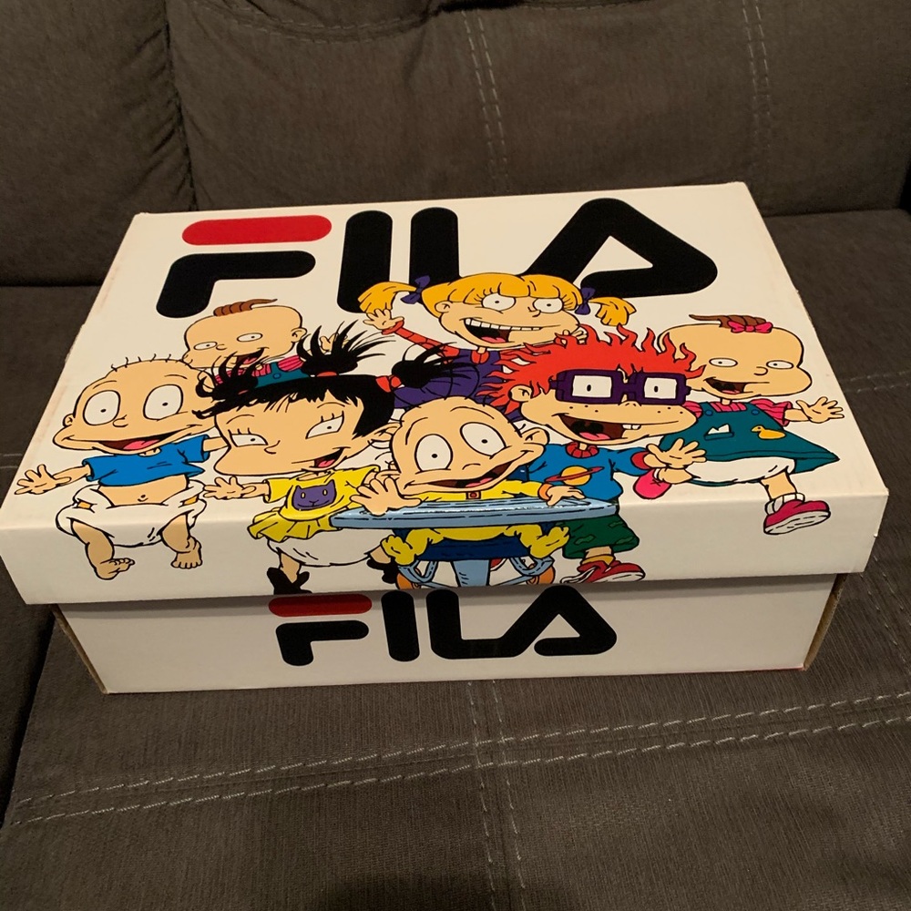 New with box Rugrats themed Fila shoes